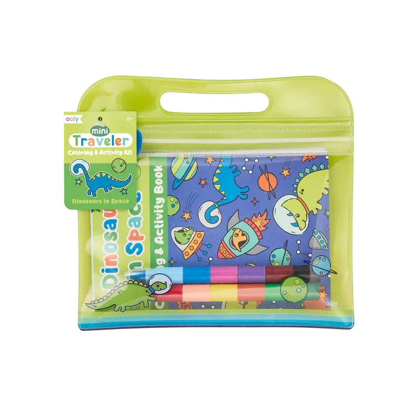 OOLY Mini Traveler Coloring & Activity Kit