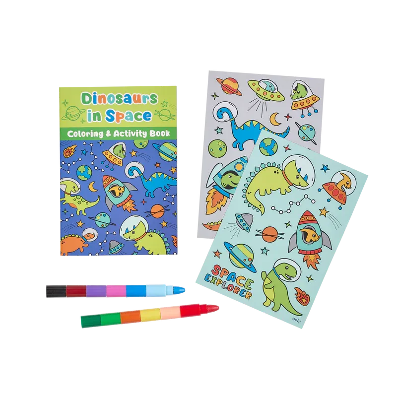 OOLY Mini Traveler Coloring & Activity Kit