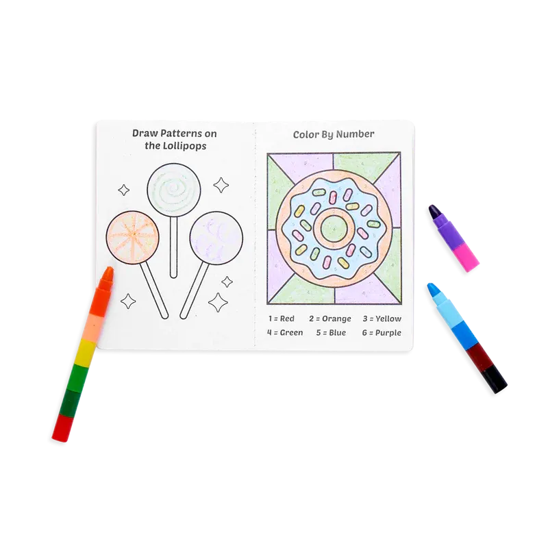 OOLY Mini Traveler Coloring & Activity Kit