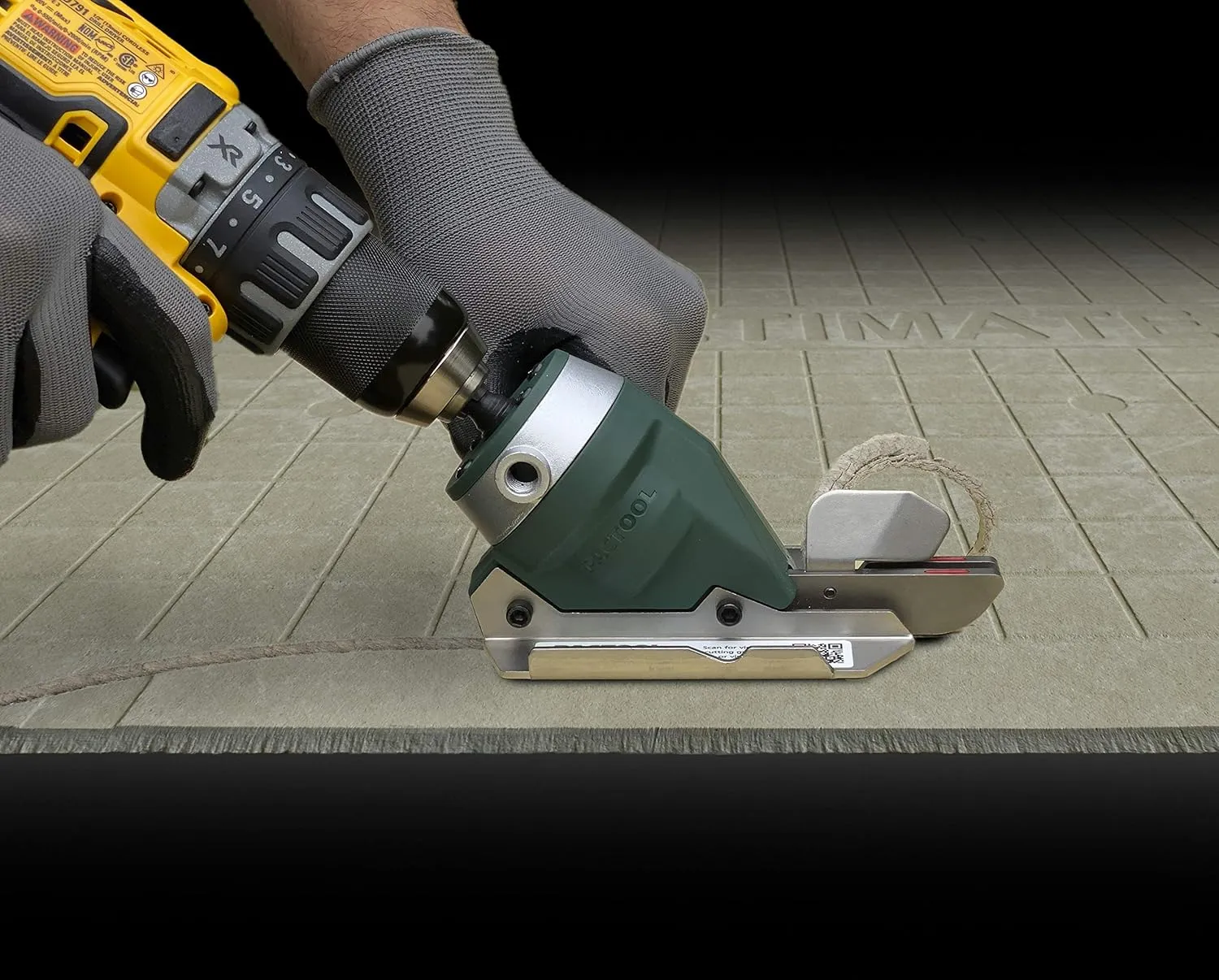 PacTool SS724 Snapper Shear Pro - Cutting Tool for Fiber Cement Board - Power Shears Professional Power Tools