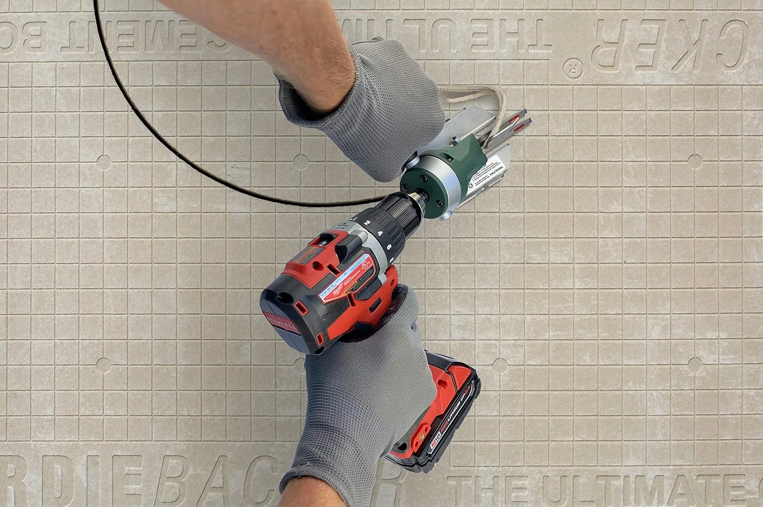 PacTool SS724 Snapper Shear Pro - Cutting Tool for Fiber Cement Board - Power Shears Professional Power Tools