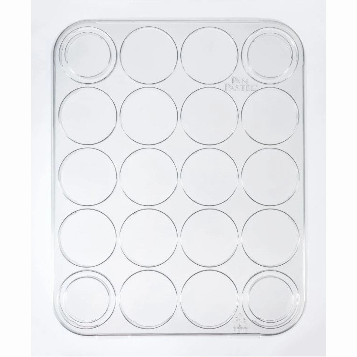 PANPASTEL PALETTE/TRAY w/LID - for 20 COLOURS