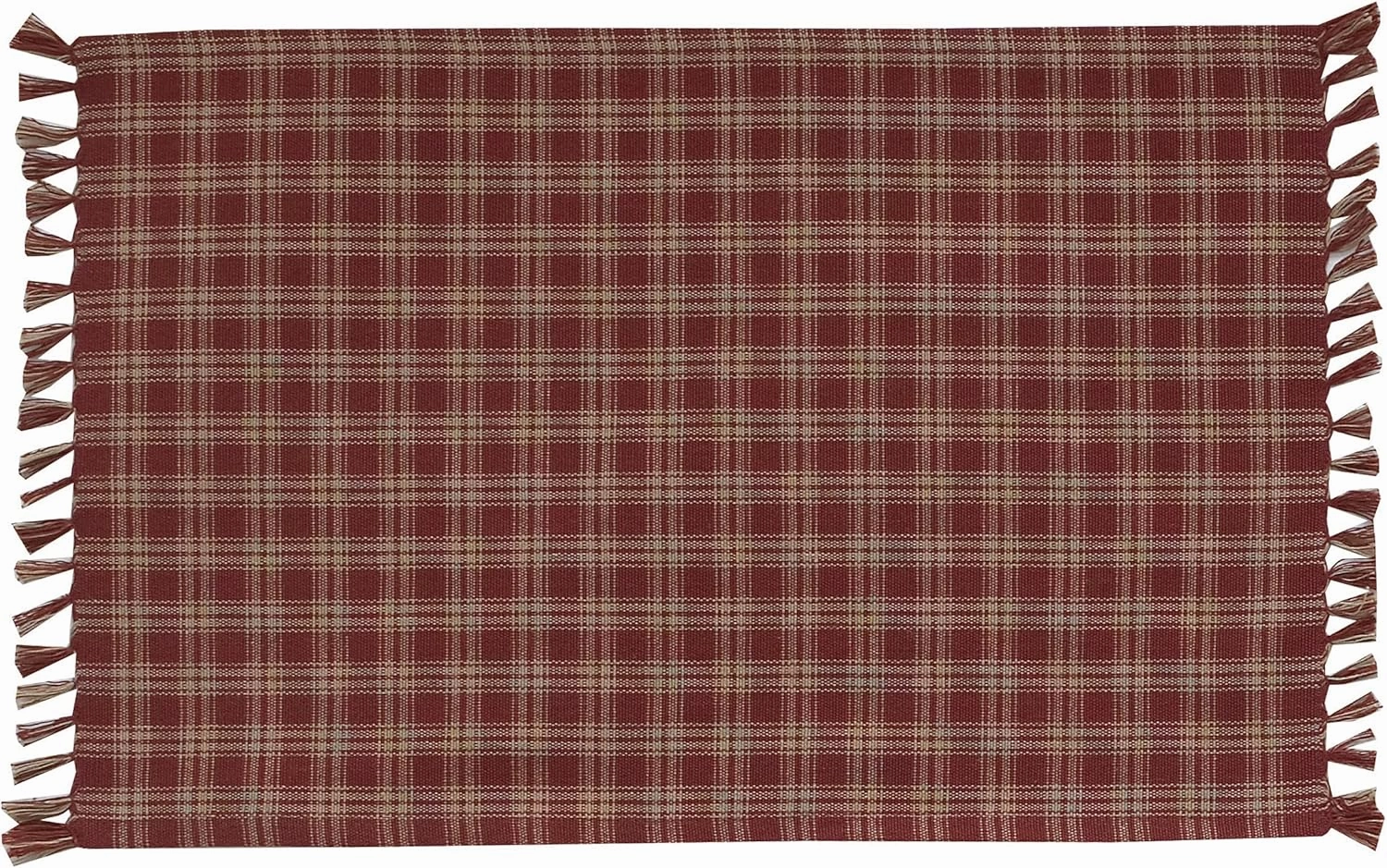 Park Designs Red Sturbridge Placemat Set of 4