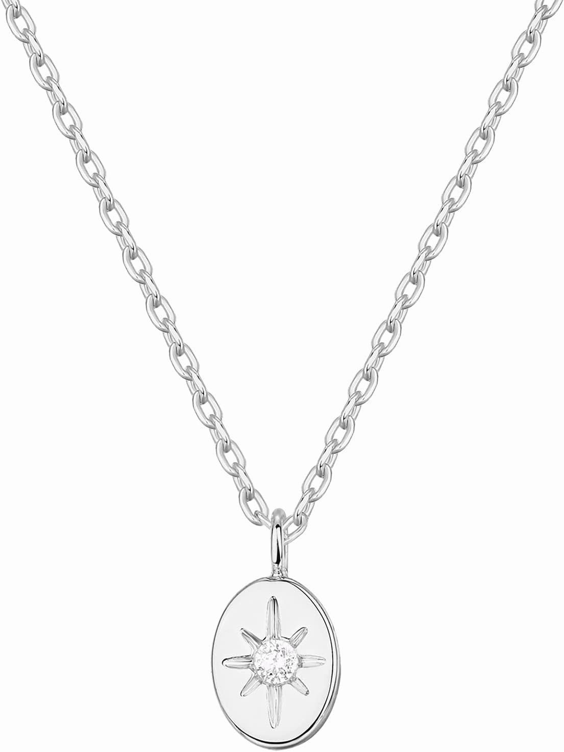 PAVOI 14K Gold Plated Engraved Coin Pendant Necklaces for Women | Byzantine Coin Pendants | Bohemian Necklace
