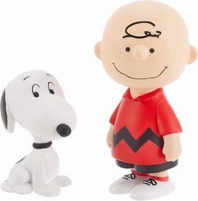 Peanuts: Charlie Brown & Snoopy Ultra Detail Figure, Multicolor