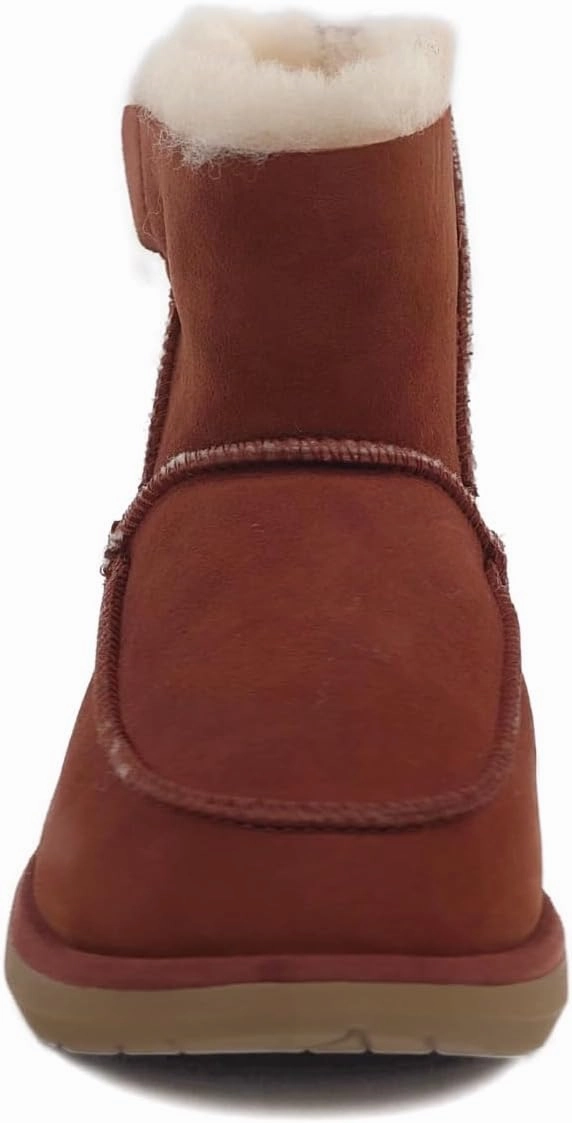 PENDLETON Women's Shorty Pull-On Boots – Cozy Shearling and Suede Construction, Classic Pattern