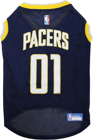 Pets First NBA INDIANA PACERS DOG Jersey, Small - Tank Top Basketball Pet Jersey