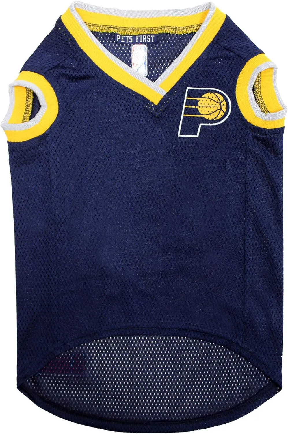 Pets First NBA INDIANA PACERS DOG Jersey, Small - Tank Top Basketball Pet Jersey