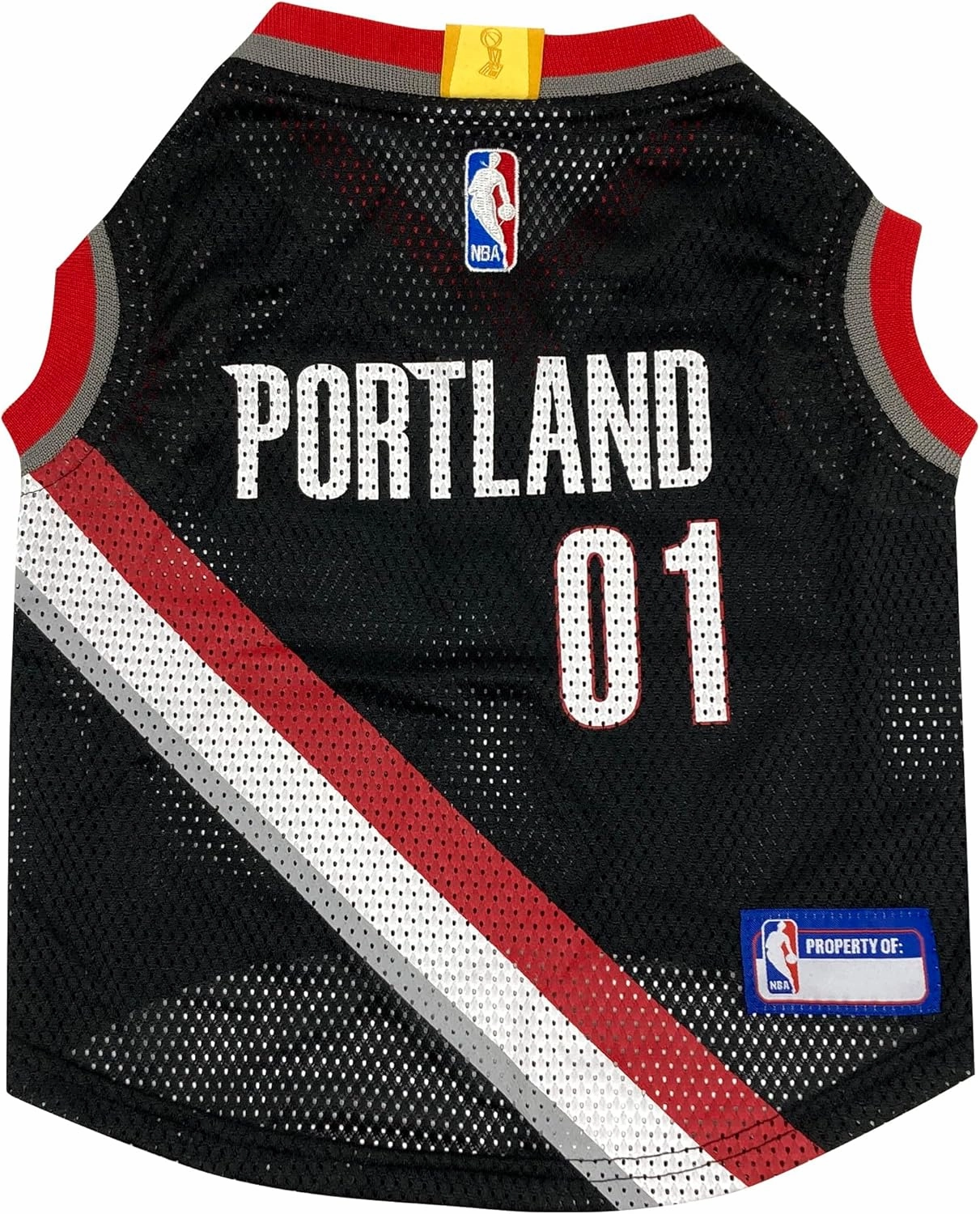 Pets First NBA Portland Trailblazers Dog Jersey, X-Large - Tank Top Basketball Pet Jersey