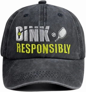 Pickleball Hats for Men Women, Pickle Ball Accessories, Adjustable Embroidered Baseball Cap Gifts for Pickleballs Lovers