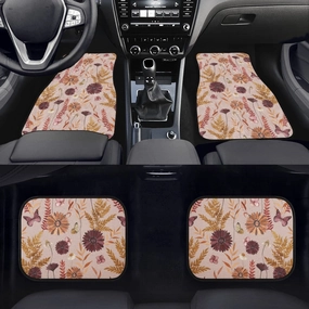 Pink Sweet Fields Car Floor Mats