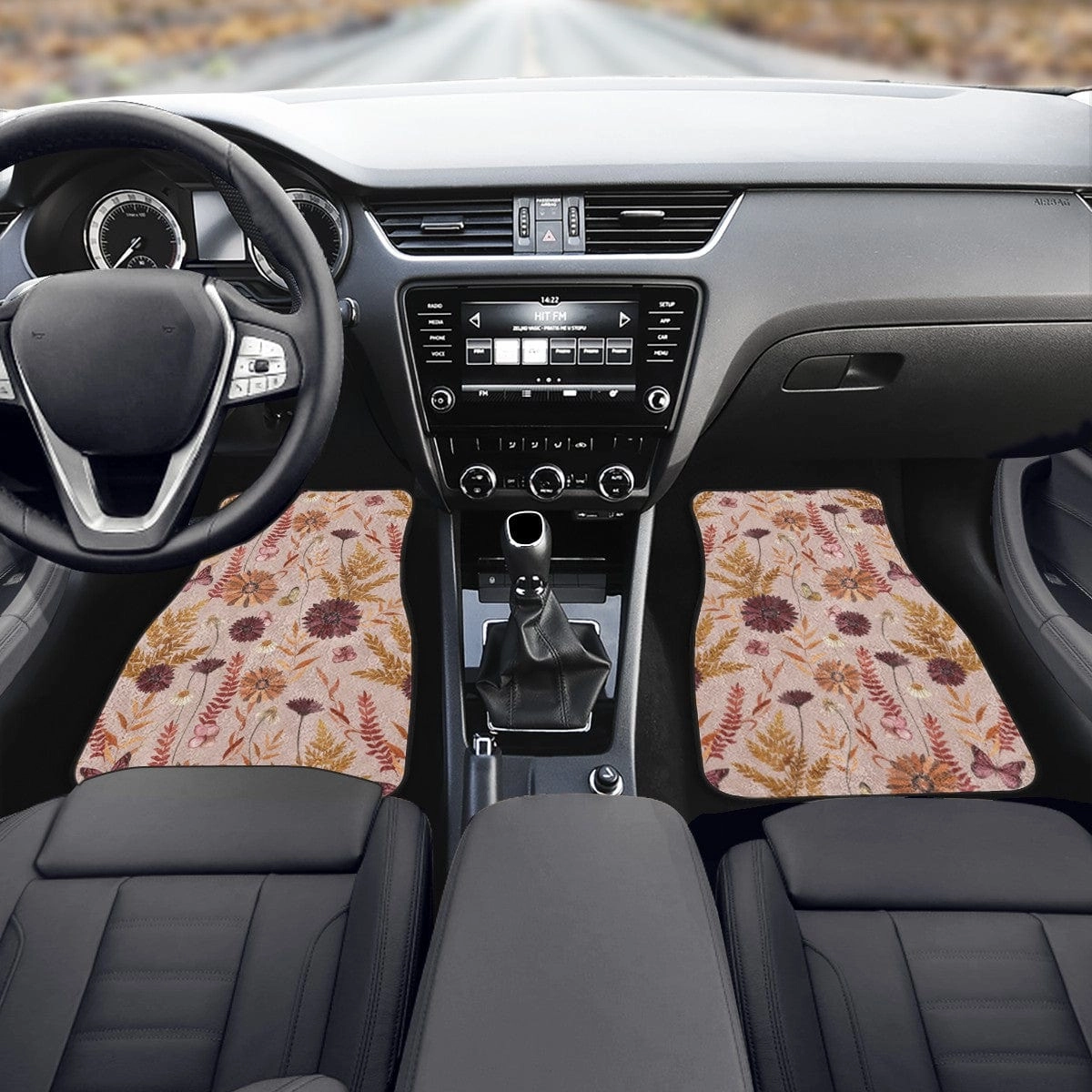 Pink Sweet Fields Car Floor Mats