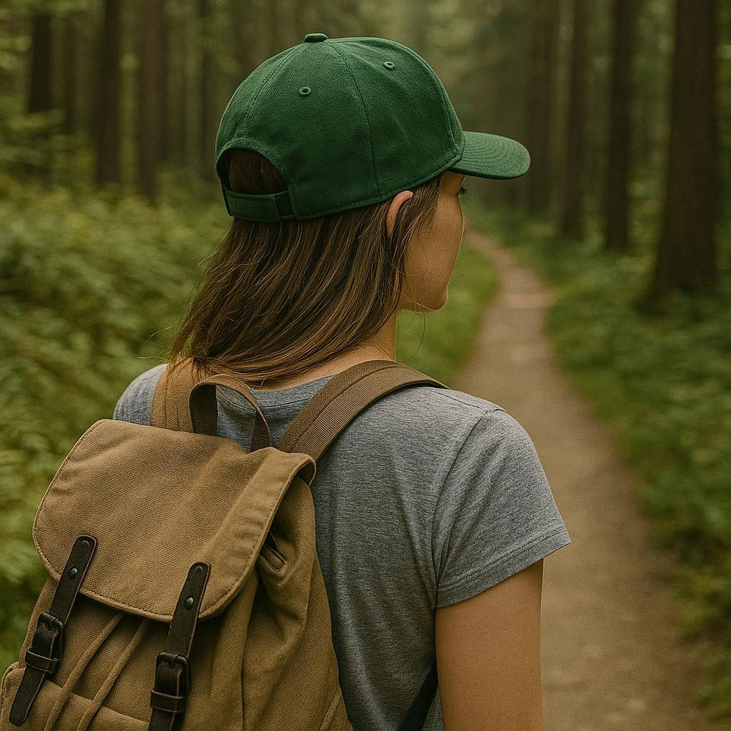 PNW Apparel Discover The Hat with Patch Stylish Mens Womens Hats