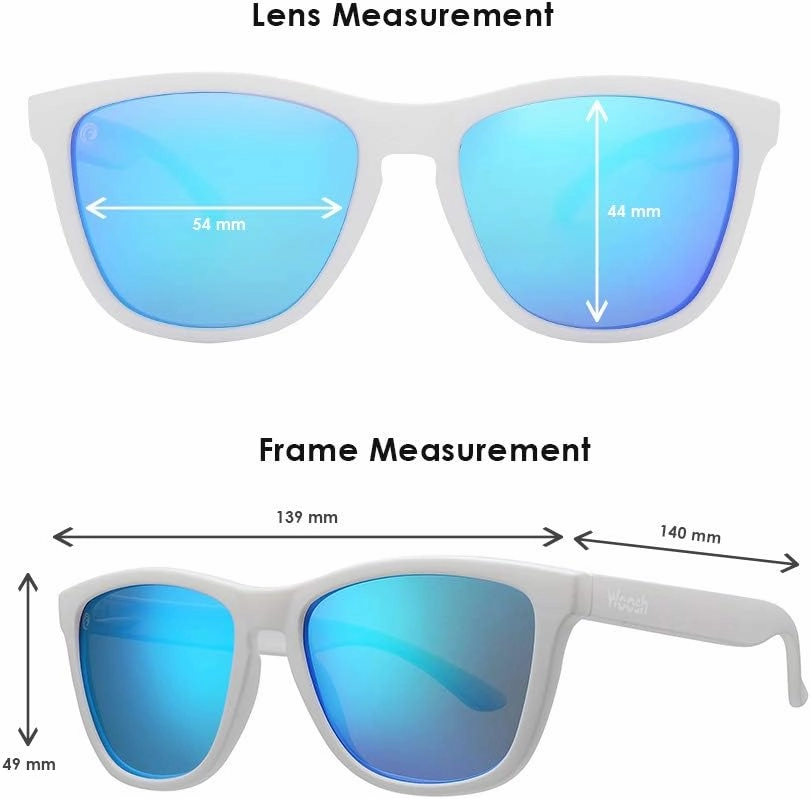 Polarized Lightweight Sunglasses for Men and Women -Unisex Sunnies for Fishing Beach Running Sports and Outdoors