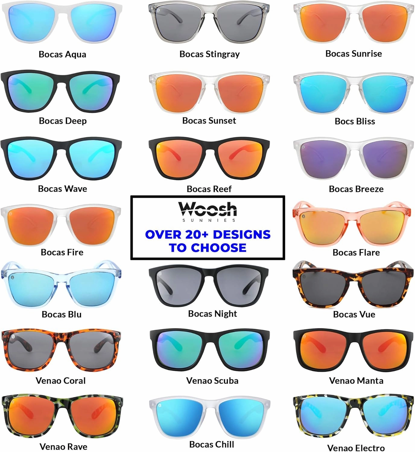 Polarized Lightweight Sunglasses for Men and Women -Unisex Sunnies for Fishing Beach Running Sports and Outdoors