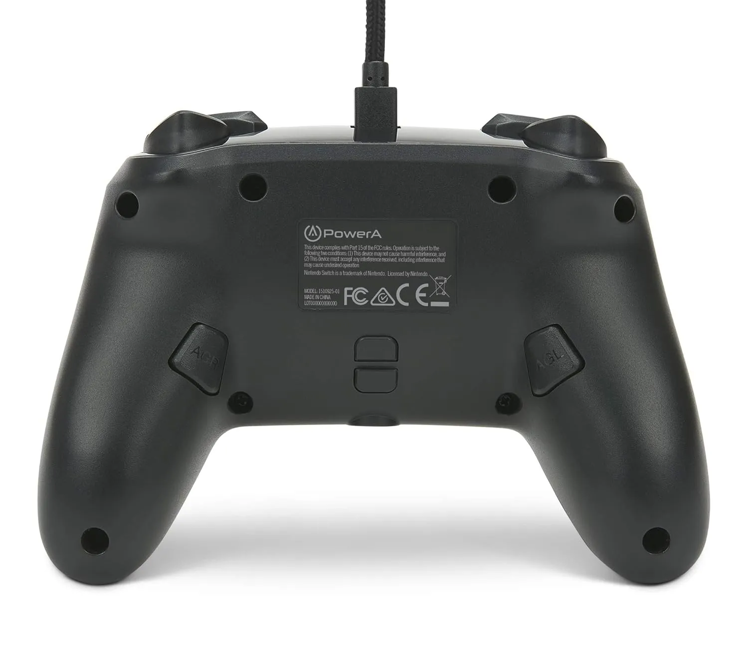 PowerA Enhanced Nintendo Switch Controller Wired - Spectra, 8 Colors LED Wired Pro Controller for Switch, Programmable Gaming Buttons, Detachable 10ft USB Cable, 3.5mm headphone jack, Officially Licensed by Nintendo