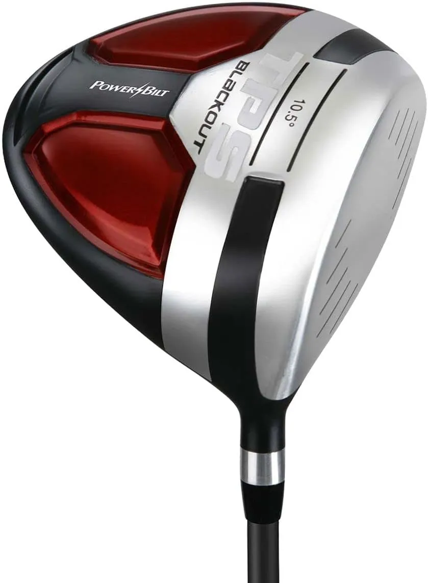 Powerbilt Men's TPS Blackout 10.5 Degree Driver