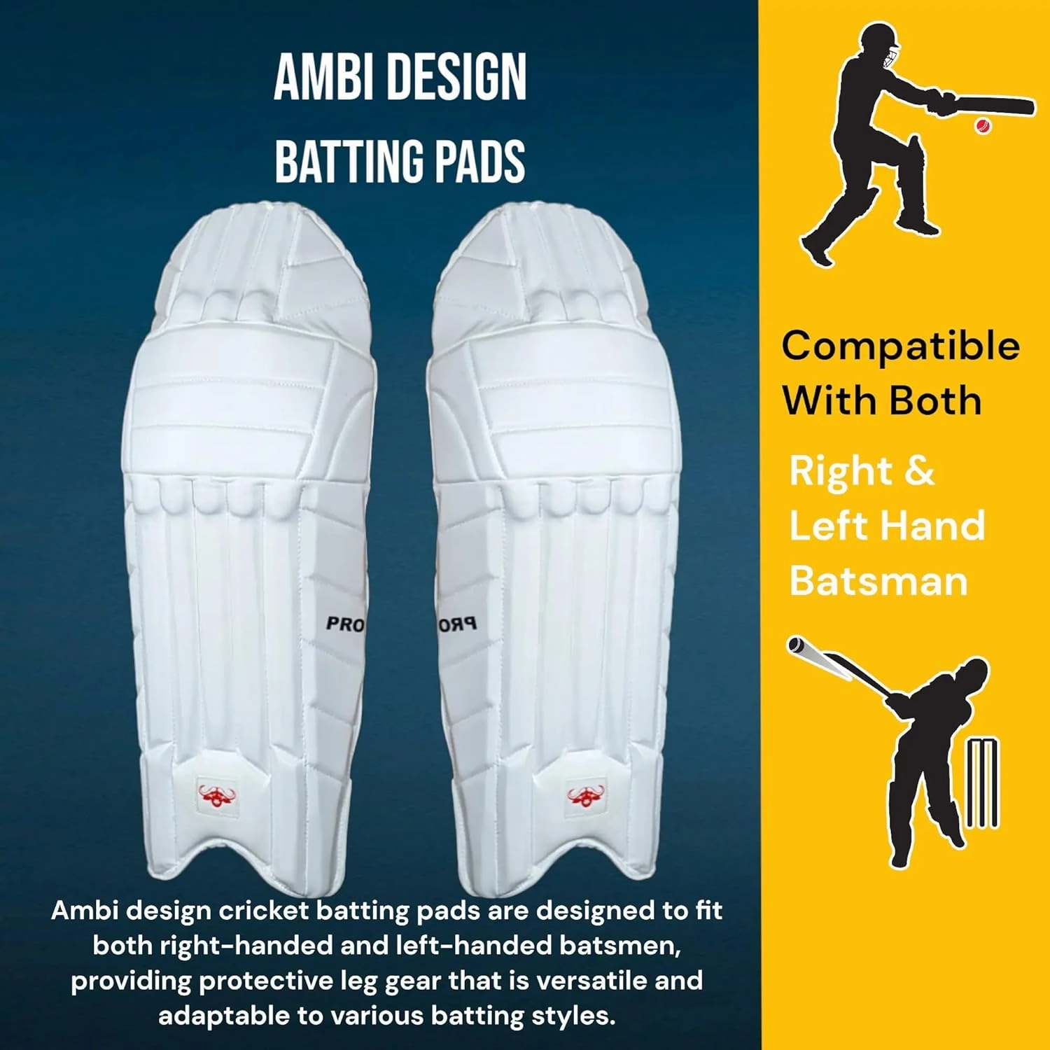 Pro Colored Cricket Batting Pads Legguard Adult
