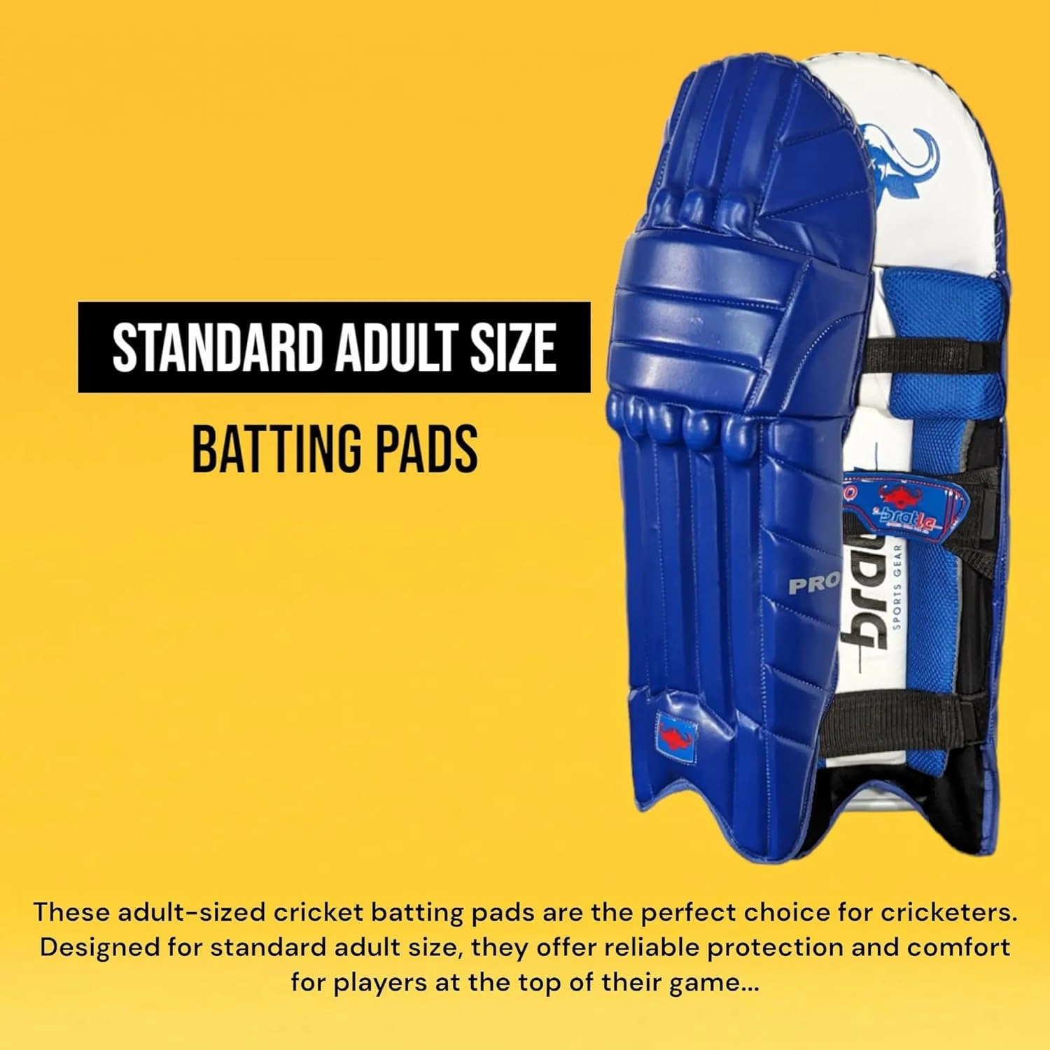 Pro Colored Cricket Batting Pads Legguard Adult