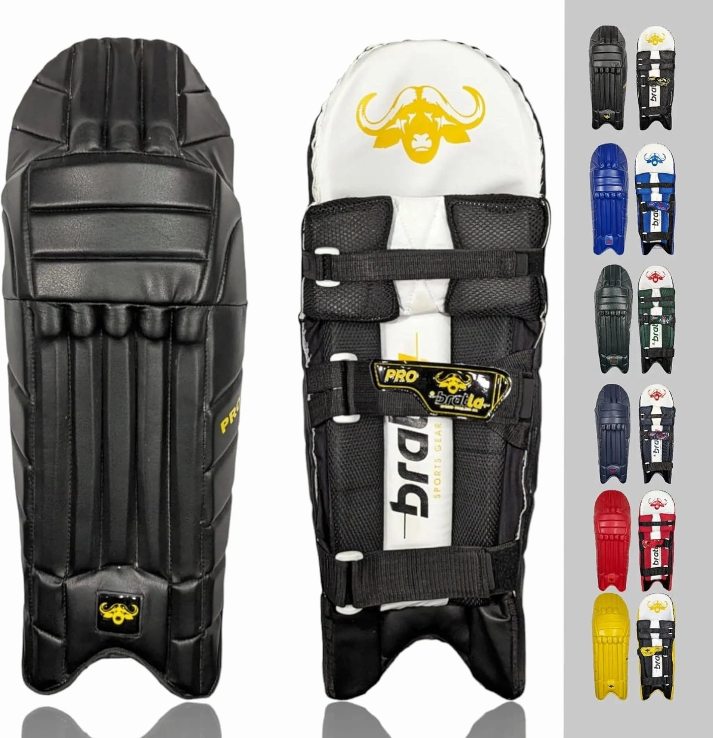 Pro Colored Cricket Batting Pads Legguard Adult