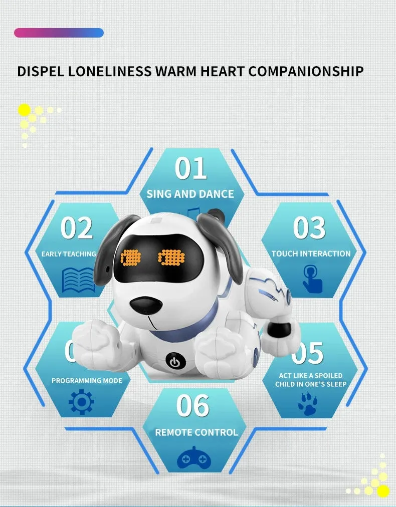 Programming Remote Control Stunt Dog Robot