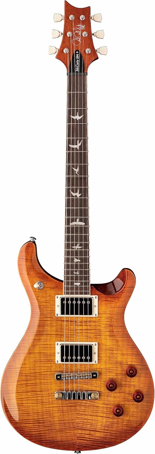 PRS Guitars 6 String SE McCarty 594, Vintage Sunburst with Gigbag, Right (111947::VS:)