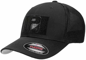 Pull Patch Curved Bill Snapback Trucker Hat | Tactical Cap | 2x3 in Loop Surface to Attach Morale Patches