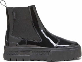 Puma - Womens Mayze Chelsea Jelly Shoes, Color Puma Black, Size: 9 M US