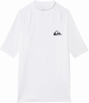 Quiksilver Boys (Age 8-16) Everyday UV Short Sleeve Rashguard