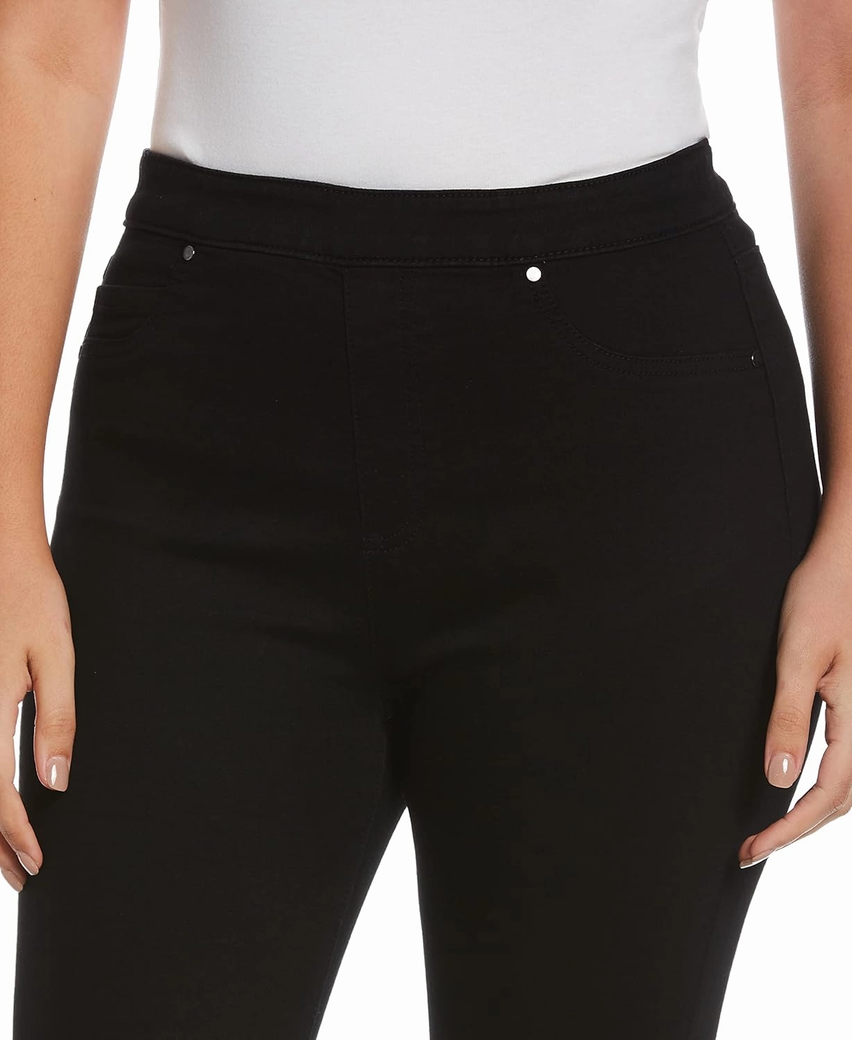 Rafaella Women's Pull-on Skinny Fit Ankle Jeans