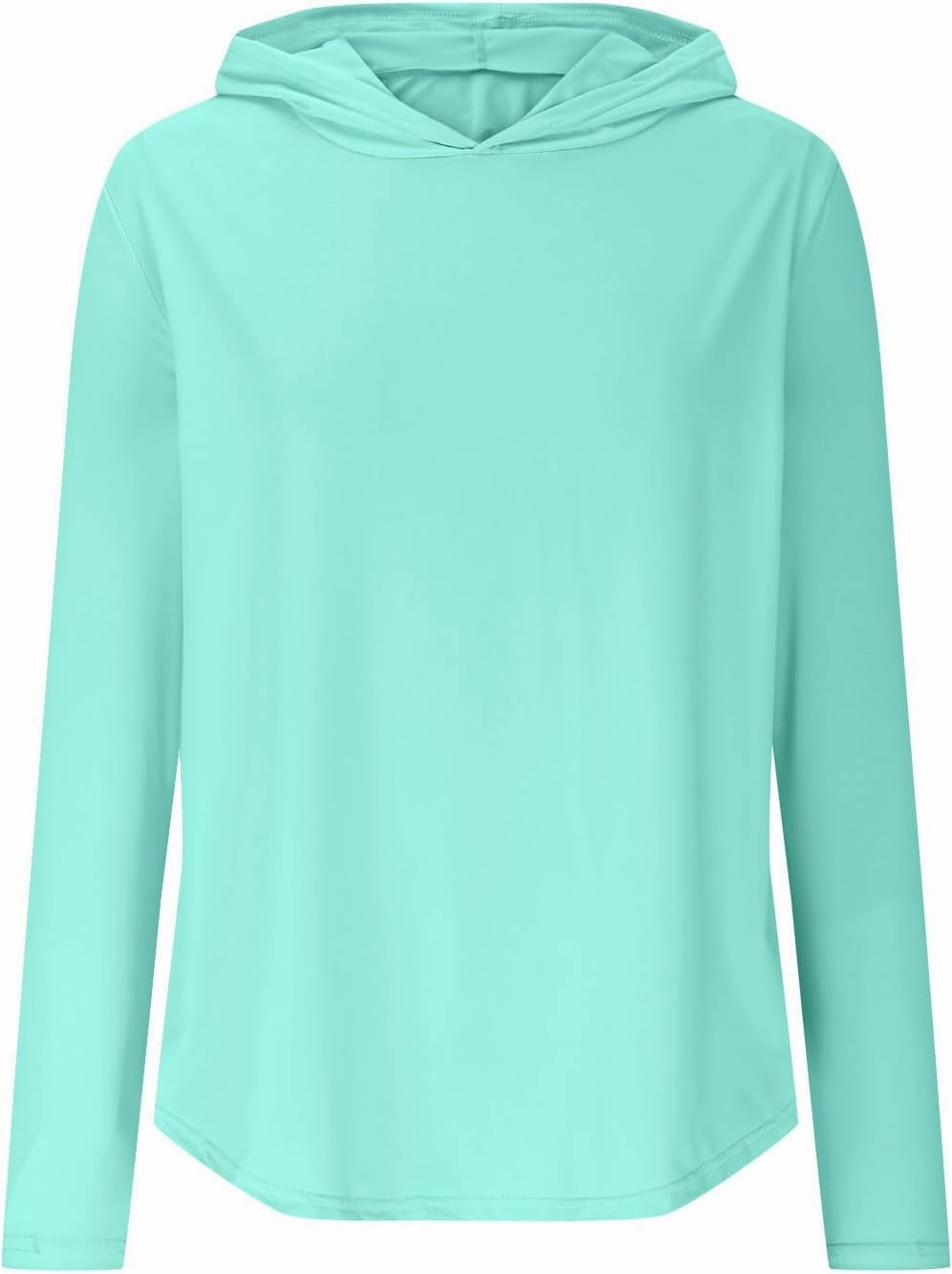 Rash Guard Shirt for Women UPF 50  SPF UV Protection Long Sleeve Workout Tops with Pockets Dry Fit Hiking Clothes
