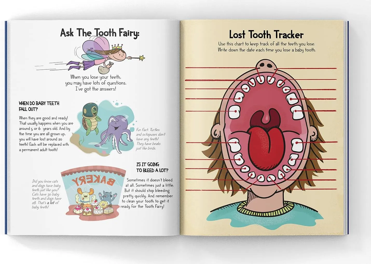 Rebel Dinosaur Tooth Fairy Pillow and Book Set | 8" Plush with Pocket for Lost Teeth & Hardcover Storybook w/Tracker, Q&A for Boys Girls Children of All Ages