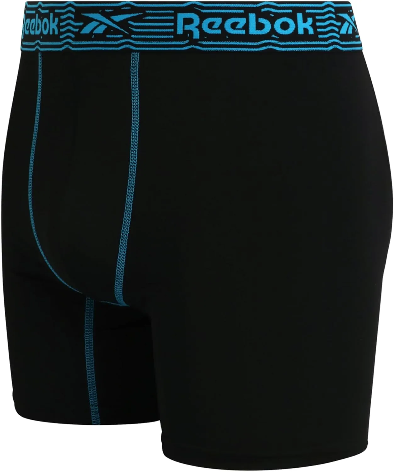 Reebok Mens Boxer Briefs - 3 Pack Stretch Moisture Wicking Mens Underwear with Contour Pouch Boxers for Men (Sizes: S-XL)