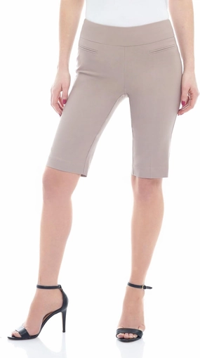Rekucci Women's Ease into Comfort Pull-On Modern City Shorts