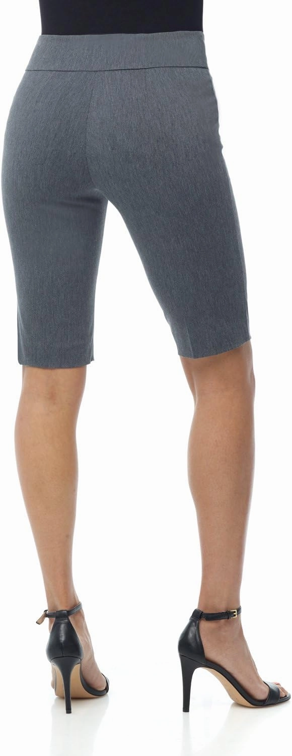 Rekucci Women's Ease into Comfort Pull-On Modern City Shorts