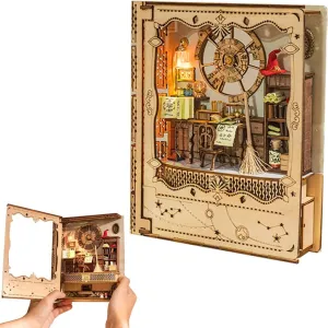 Romantic and Cute Dollhouse Miniature DIY House Kit, DIY Dollhouse Photo Frame,Creative Room with Furniture, Mini House KitOrnament Birthday Gifts Home Tabletop Decor