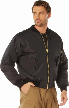 Rothco Enhanced Nylon MA-1 Flight Jacket - Classic Style
