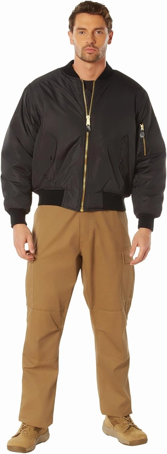 Rothco Enhanced Nylon MA-1 Flight Jacket - Classic Style