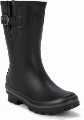 Rubber Rain Boots For Women's Garden Shoes Waterproof Boots Cute Printing Rainbow Mid-Calf Rain Boots UK Brand