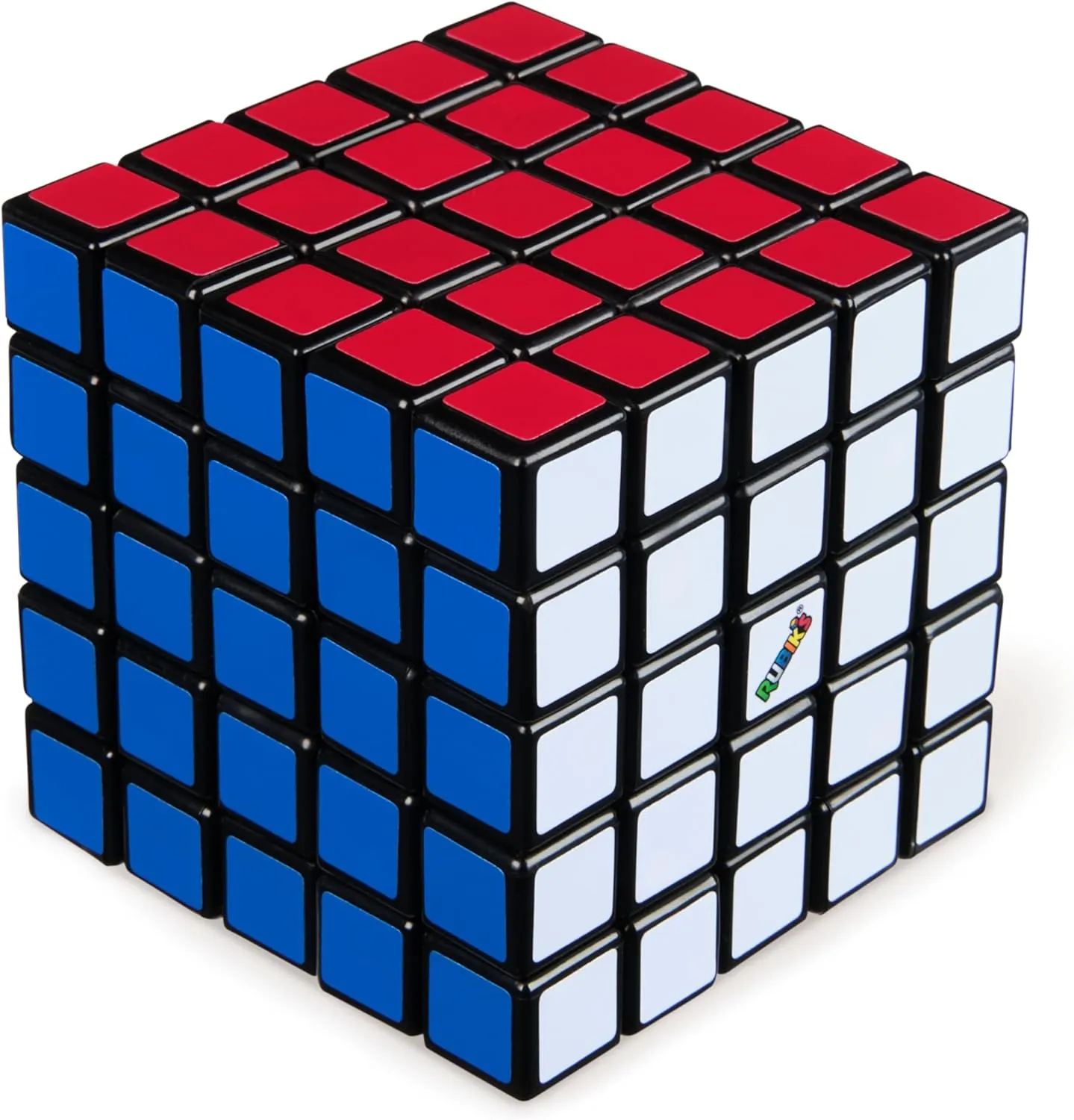 Rubik’s Cube, 5x5 Cube Color-Matching Puzzle Highly Complex Challenging Problem-Solving Brain Teaser Fidget Toy, for Adults & Kids Ages 8 and up