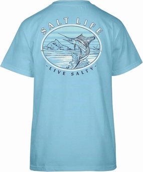 Salt Life Women's Sea Escape Badge Long Sleeve Tee