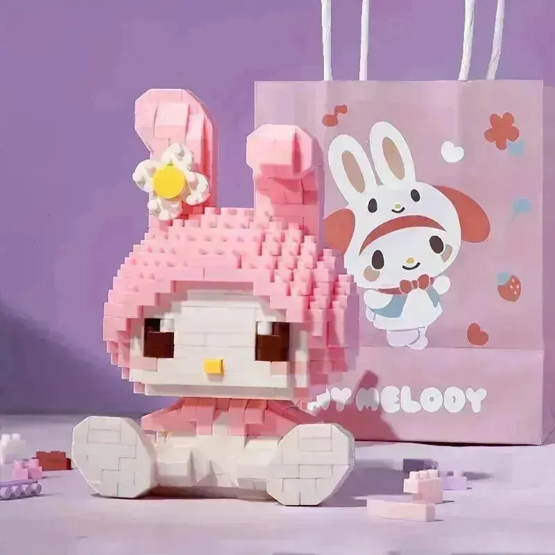 Sanrio Cute Building Blocks Assembly Toys