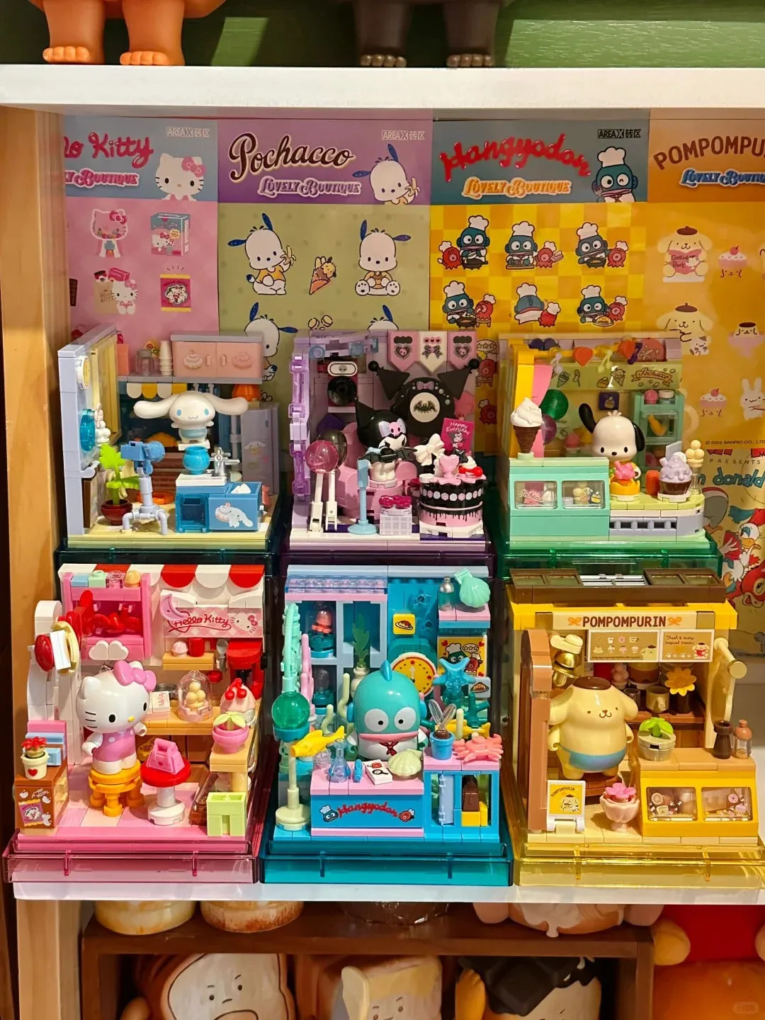 Sanrio Cute Shop Building Blocks