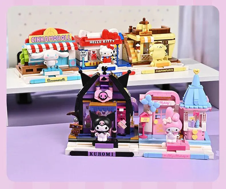 Sanrio Let's Build A House Together Building Block