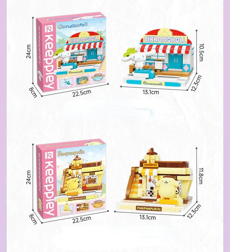 Sanrio Let's Build A House Together Building Block