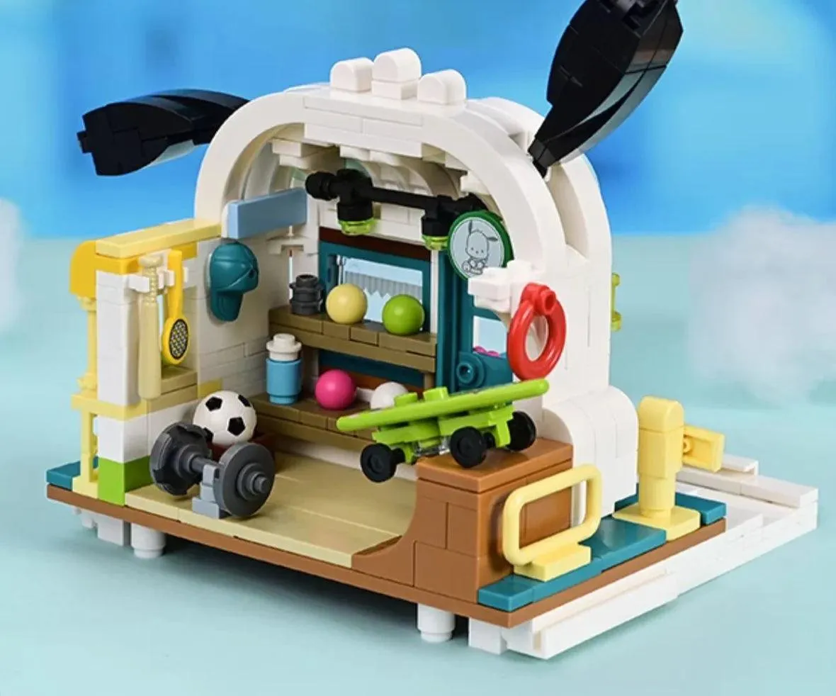 Sanrio Let's Build A House Together Building Block