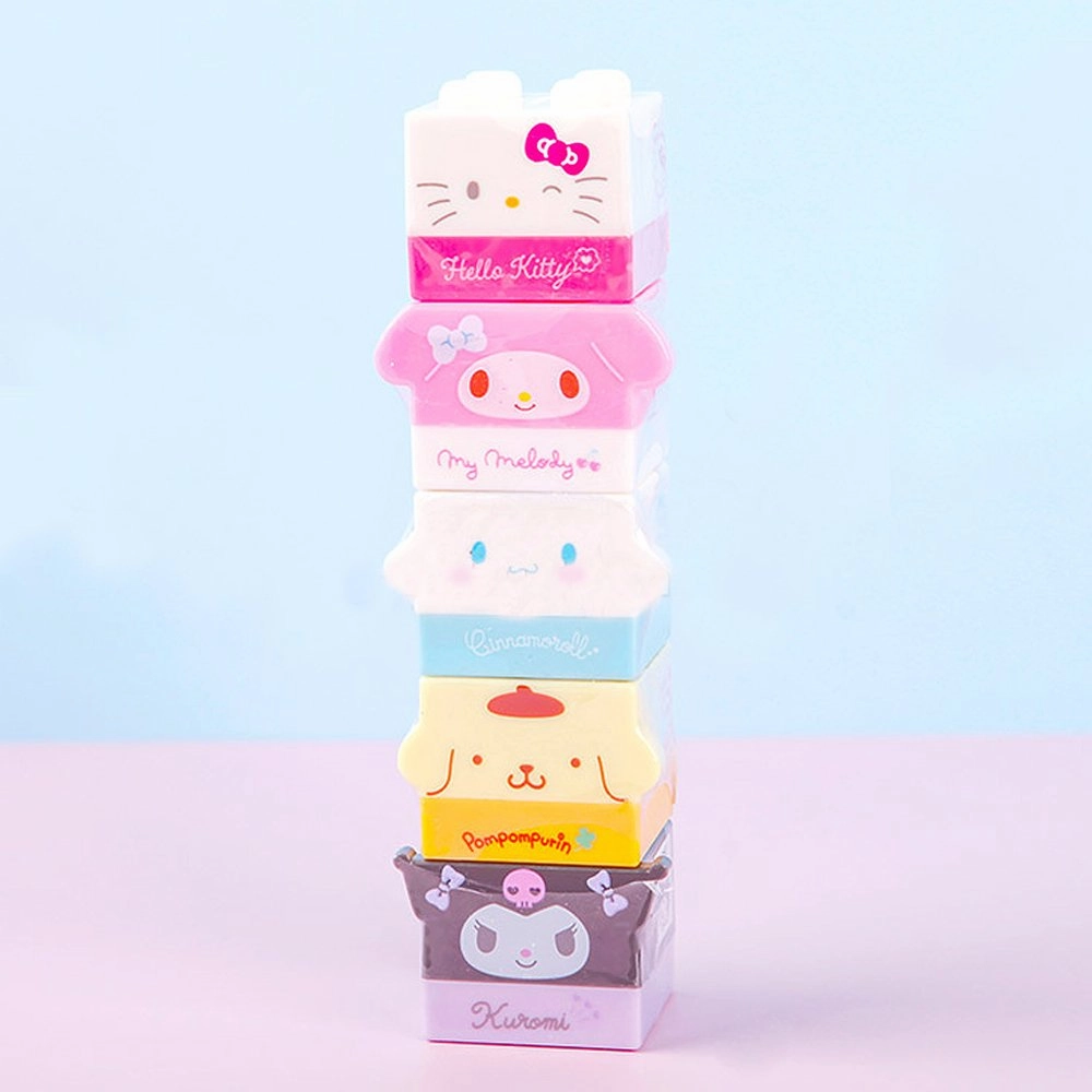 Sanrio Characters Block Figure Stamp