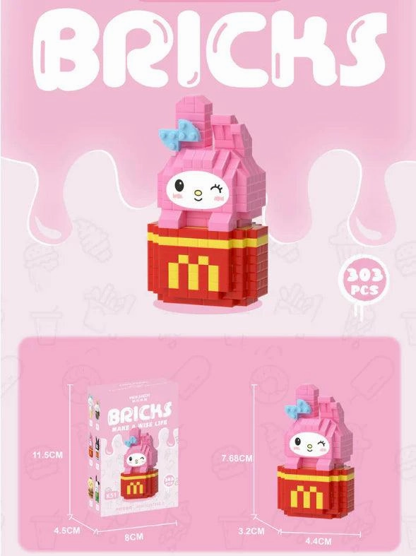 Sanrio Snacks Building Blocks