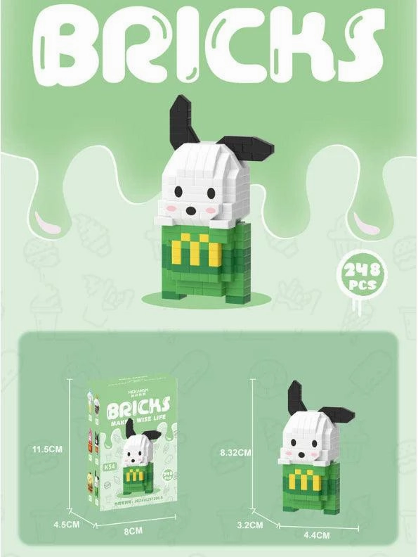 Sanrio Snacks Building Blocks