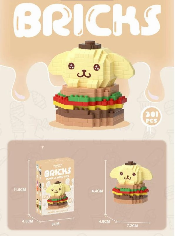 Sanrio Snacks Building Blocks